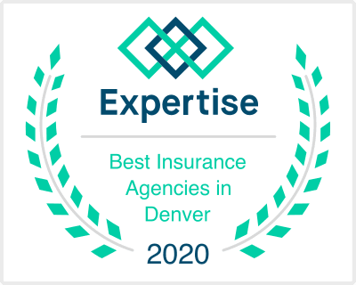 Expertise.com award: Best Insurance Agencies in Denver, 2020
